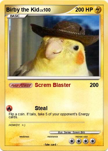 Pokemon Birby the Kid