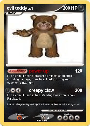 Pokemon evil teddy