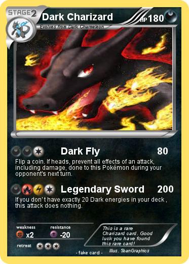 Pokemon Dark Charizard