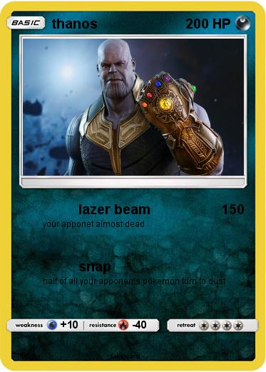 Pokemon thanos