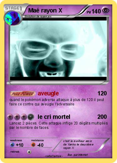 Pokemon Maé rayon X