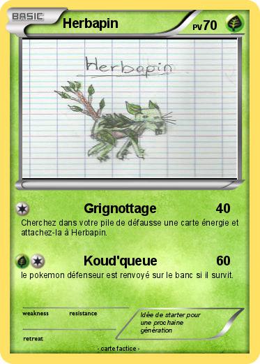 Pokemon Herbapin