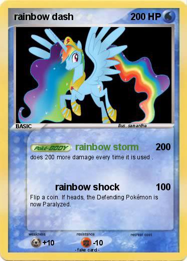 Pokemon rainbow dash