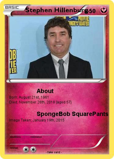 Pokemon Stephen Hillenburg