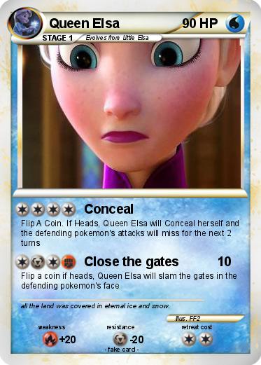 Pokemon Queen Elsa