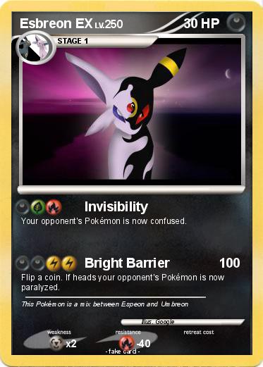 Pokemon Esbreon EX