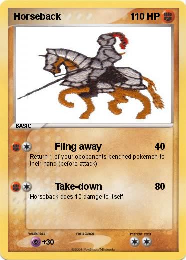 Pokemon Horseback