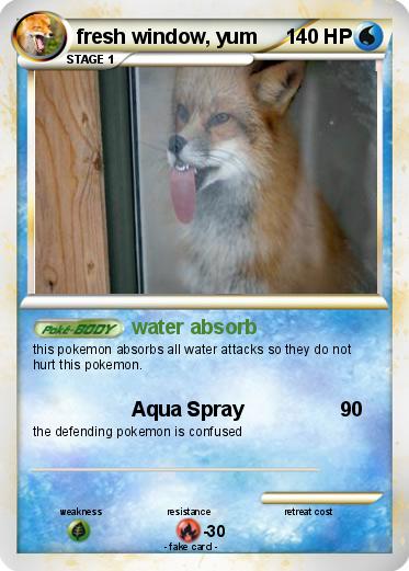Pokemon fresh window, yum