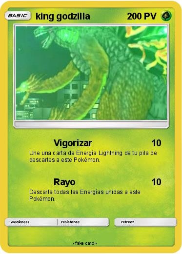Pokemon king godzilla