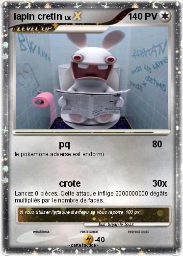 Pokemon lapin cretin