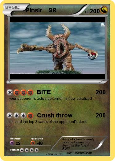 Pokemon Pinsir    SR