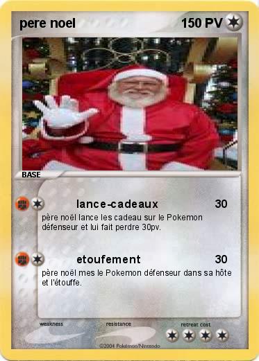 Pokemon pere noel