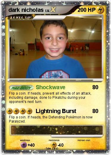 Pokemon dark nicholas