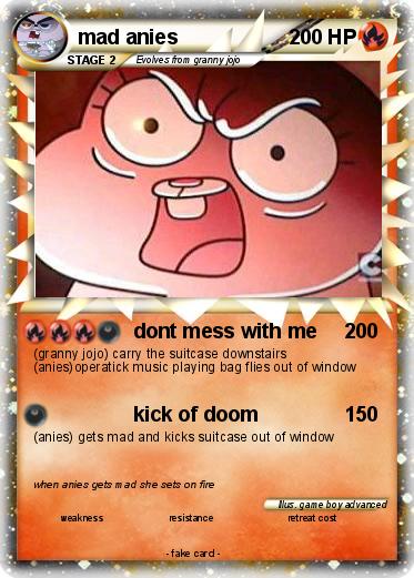 Pokemon mad anies