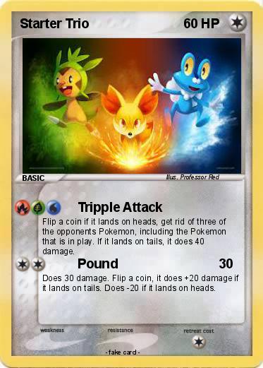 Pokemon Starter Trio