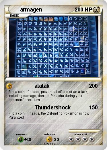 Pokemon armagen