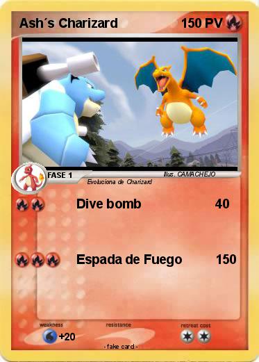 Pokemon Ash´s Charizard
