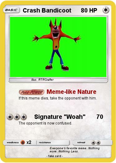 Pokemon Crash Bandicoot