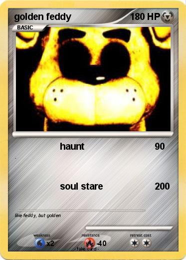 Pokemon golden feddy