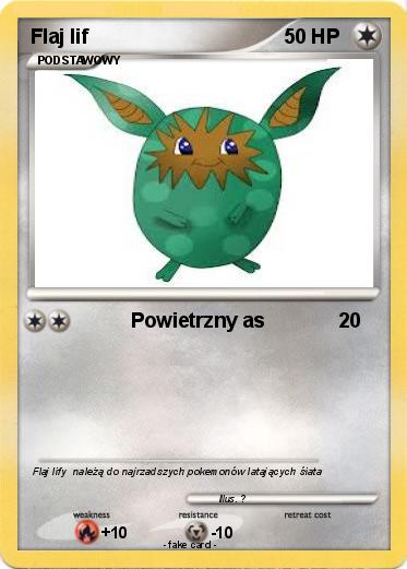 Pokemon Flaj lif