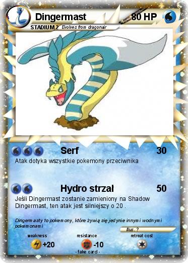 Pokemon Dingermast