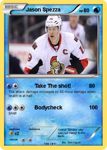 Pokemon Jason Spezza