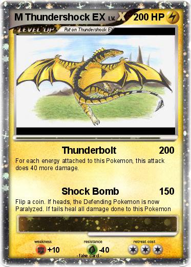 Pokemon M Thundershock EX
