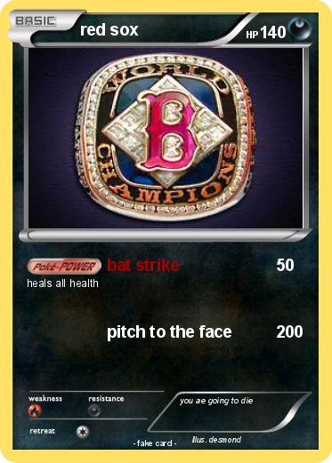 Pokemon red sox