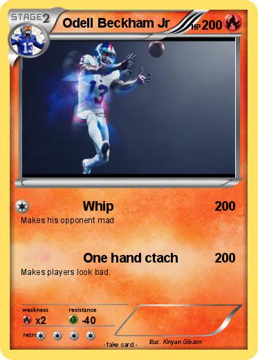 Pokemon Odell Beckham Jr