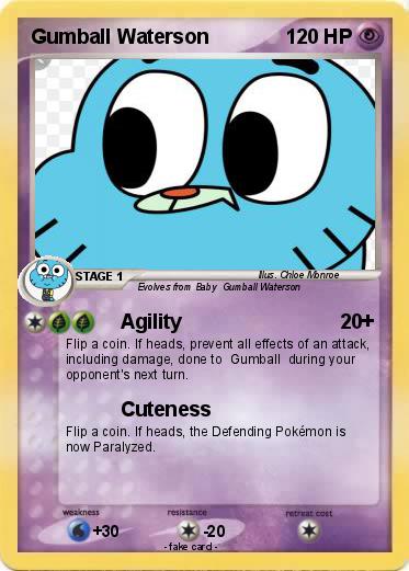 Pokemon Gumball Waterson