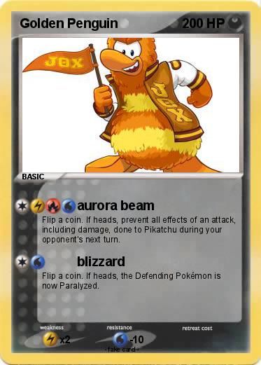 Pokemon Golden Penguin