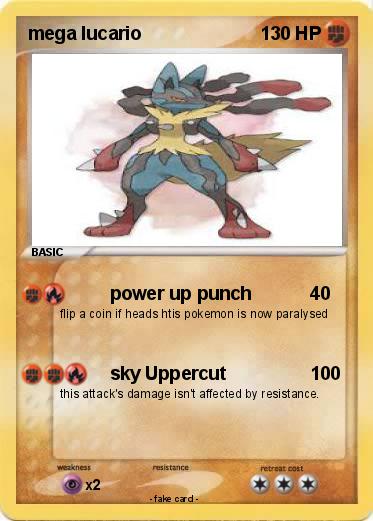 Pokemon mega lucario