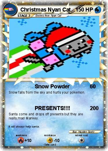 Pokemon Christmas Nyan Cat