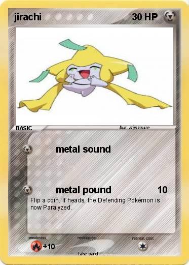 Pokemon jirachi