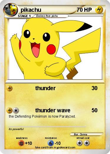 Pokemon pikachu
