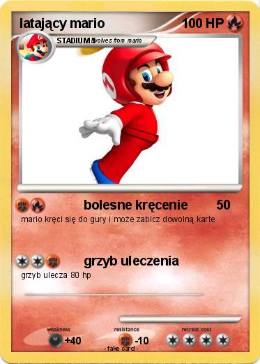 Pokemon latający mario