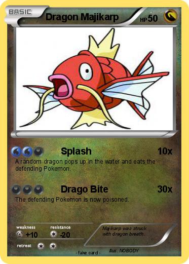 Pokemon Dragon Majikarp
