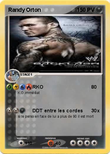 Pokemon Randy Orton