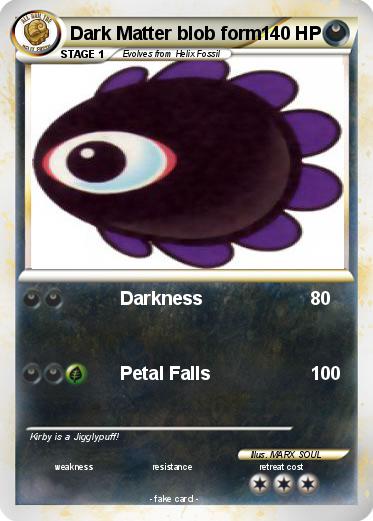 Pokemon Dark Matter blob form