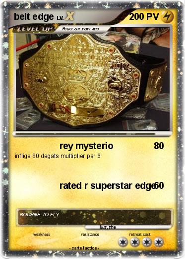 Pokemon belt edge