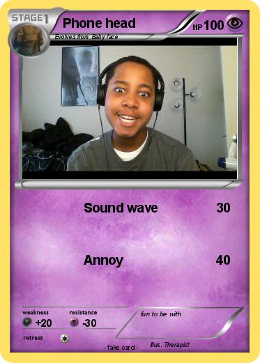 Pokemon Phone head