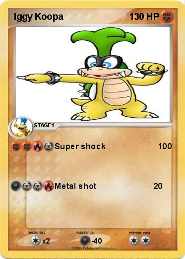 Pokemon Iggy Koopa