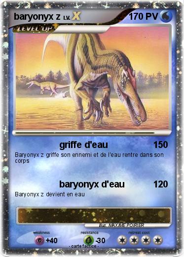 Pokemon baryonyx z