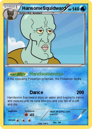 Pokemon HansomeSquidward