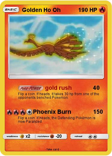 Pokemon Golden Ho Oh
