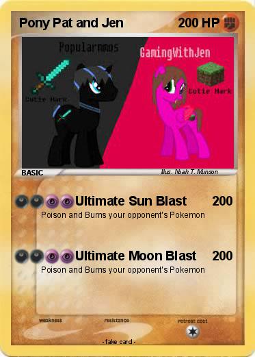 Pokemon Pony Pat and Jen