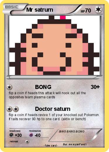 Pokemon Mr satrurn