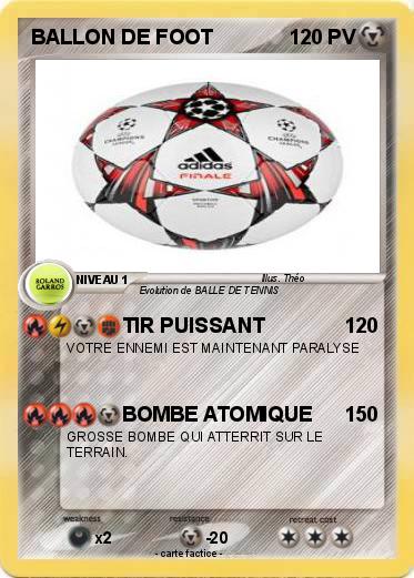 Pokemon BALLON DE FOOT