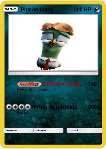 Pokemon Pigeon toady