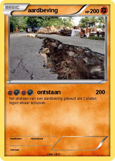 Pokemon aardbeving